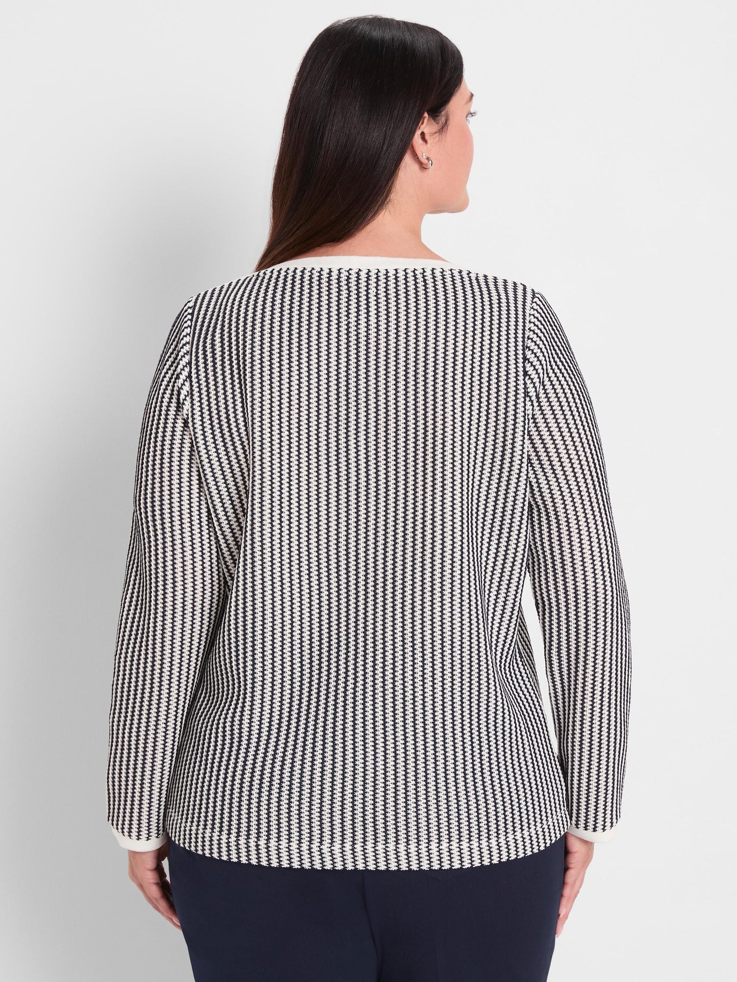 Zig Zag Knit Top