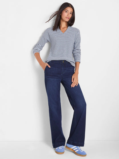 Soft Thermal Split Neck Top