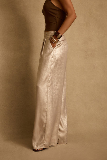 Waldorf Gold Shimmer Trousers