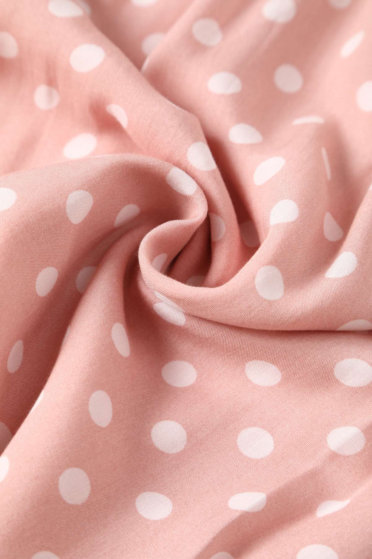 Amanda Polka Dot Flared Dress In Pink
