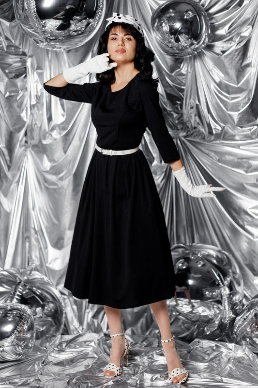 Beatrix Black Formal Dress