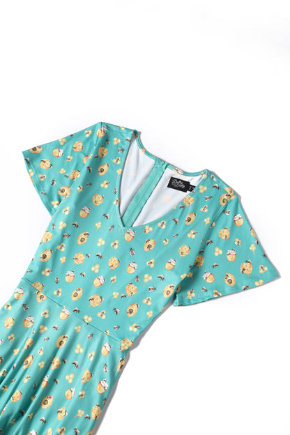 Palma Bee & Honey Short Sleeved Dress