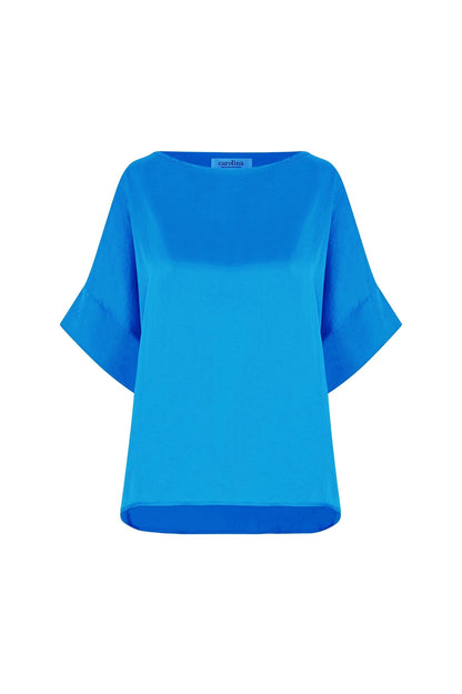 Bianca Short Sleeve Top Cobalt