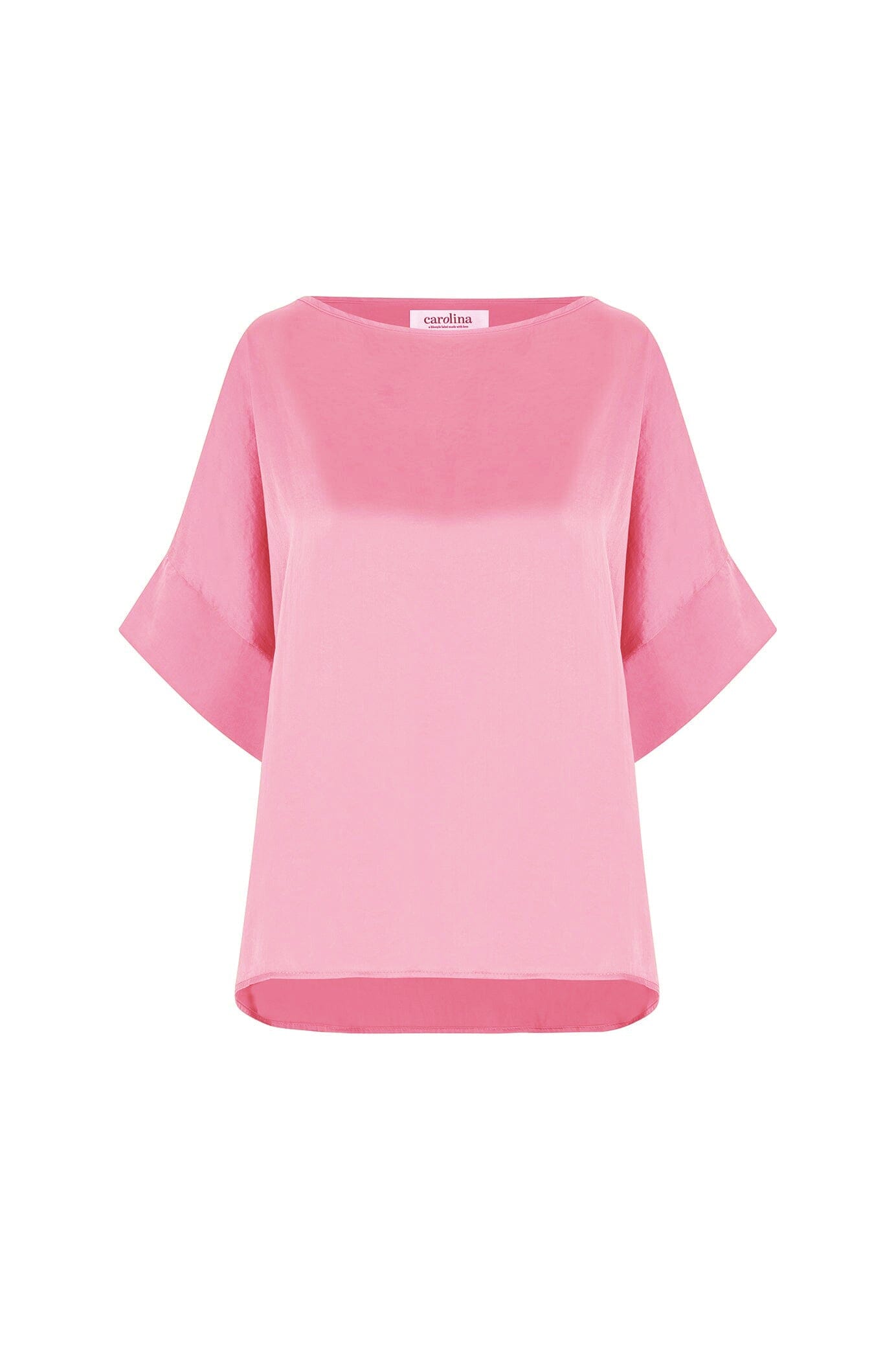 Bianca Short Sleeve Top Pink