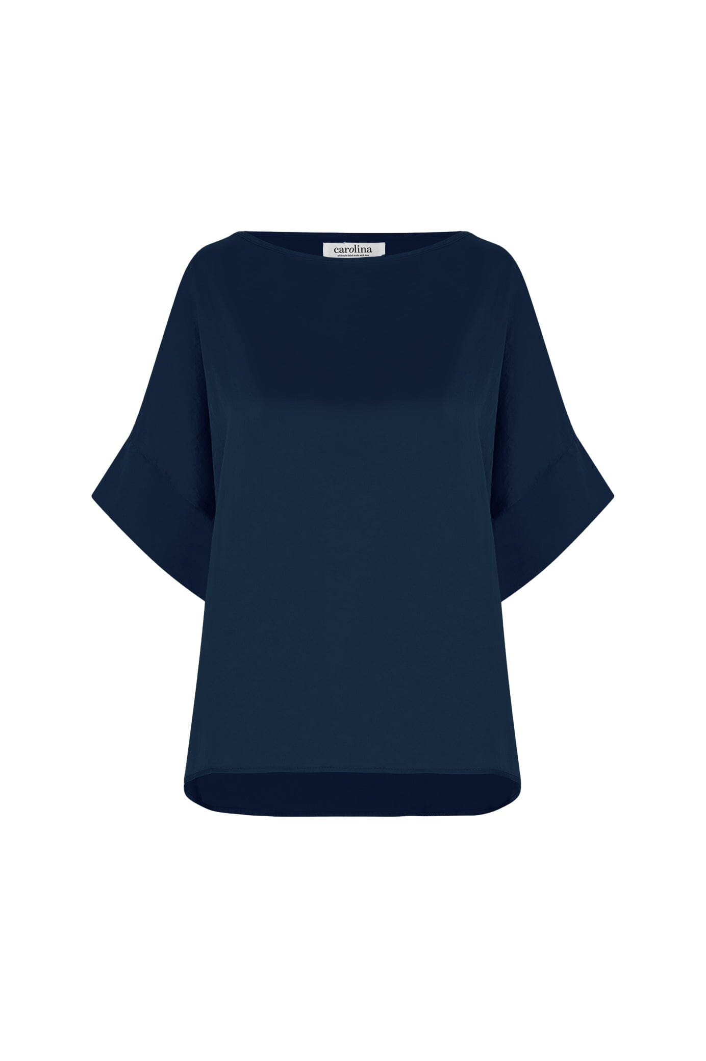 Bianca Short Sleeve Top Navy