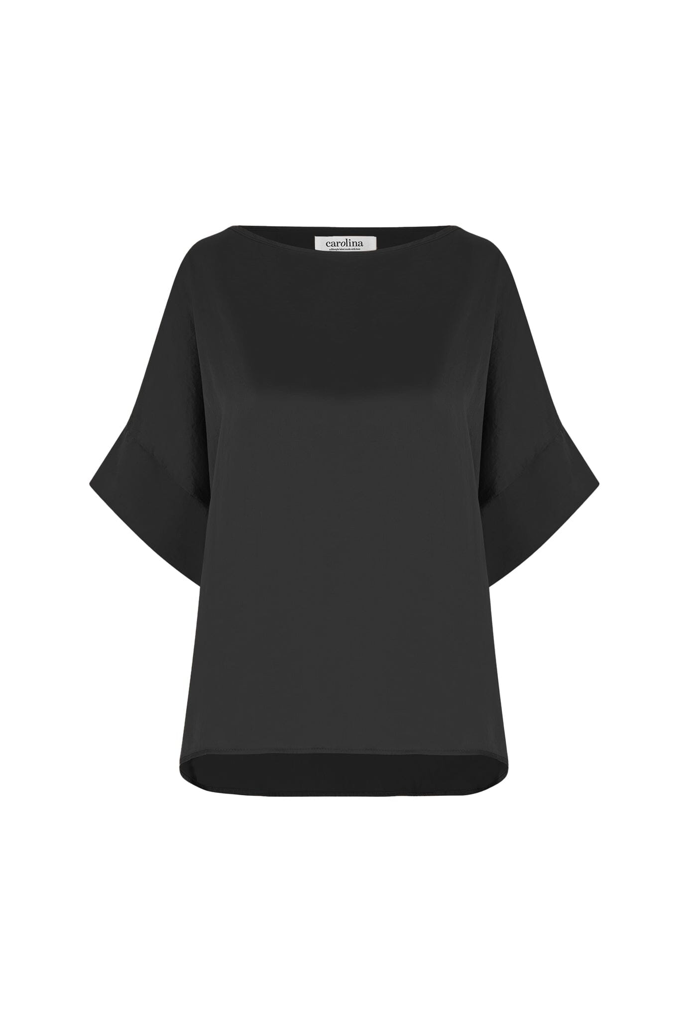Bianca Short Sleeve Top Black