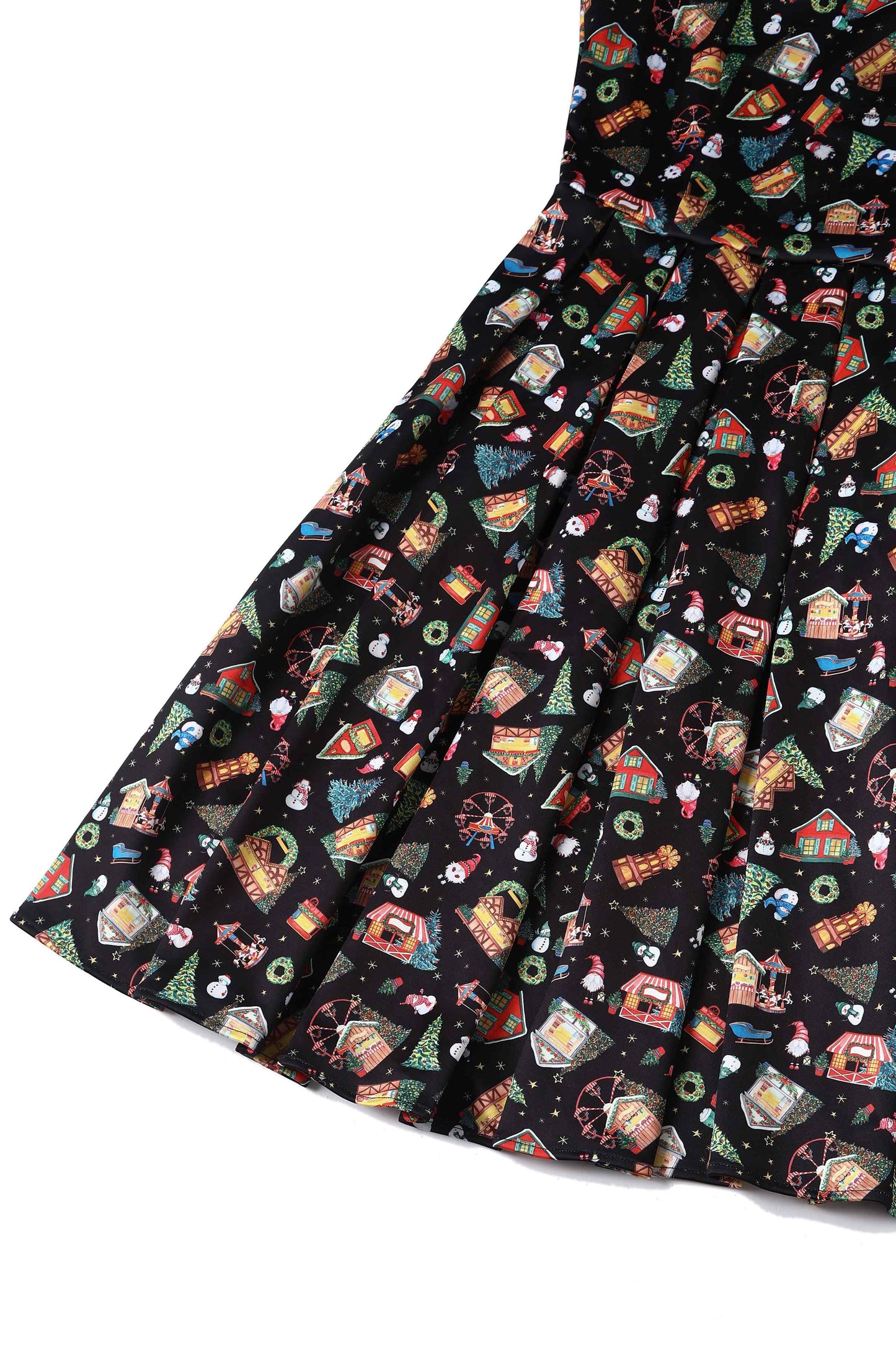 Amanda Christmas Fair Swing Dress