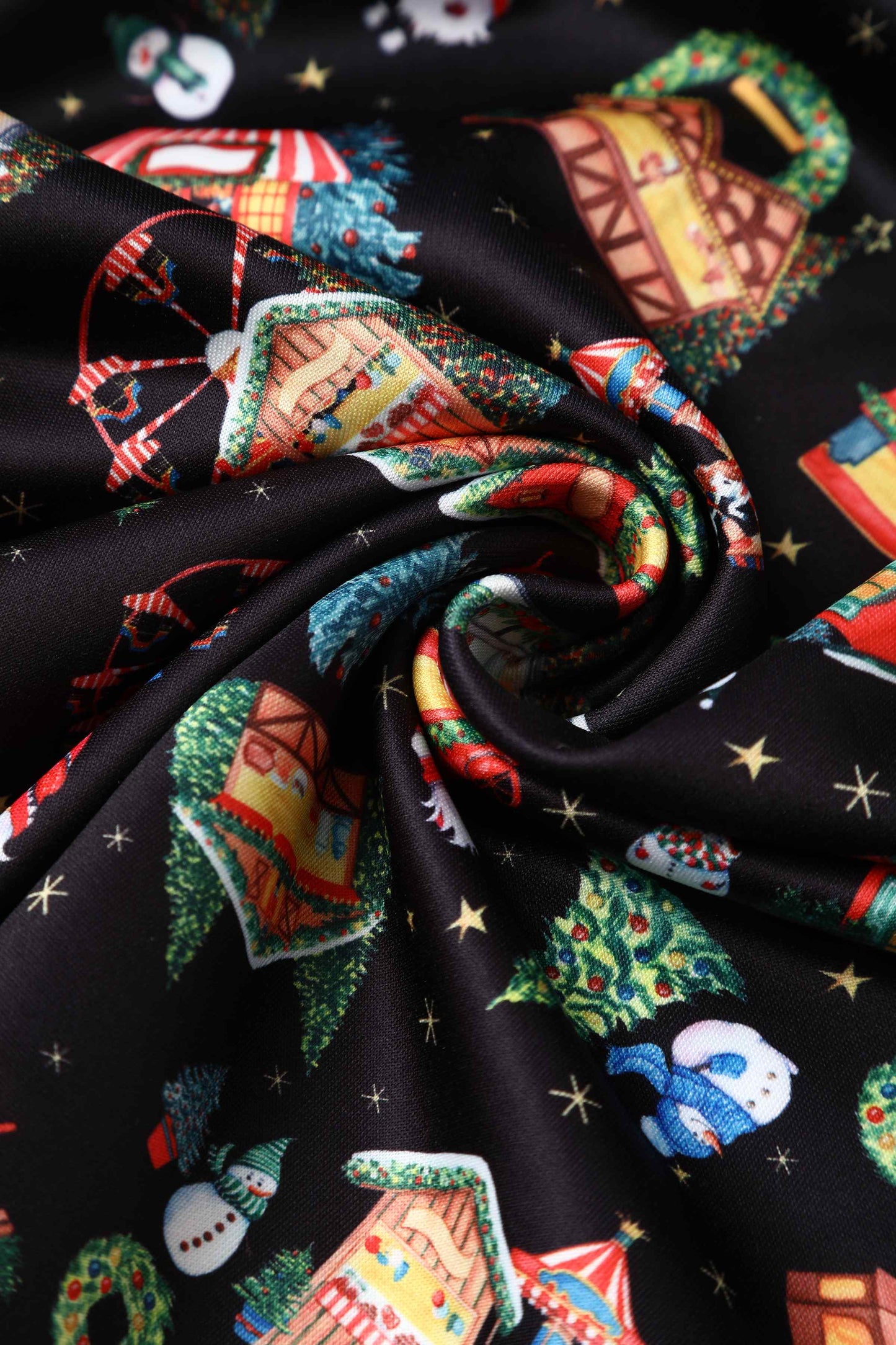 Amanda Christmas Fair Swing Dress