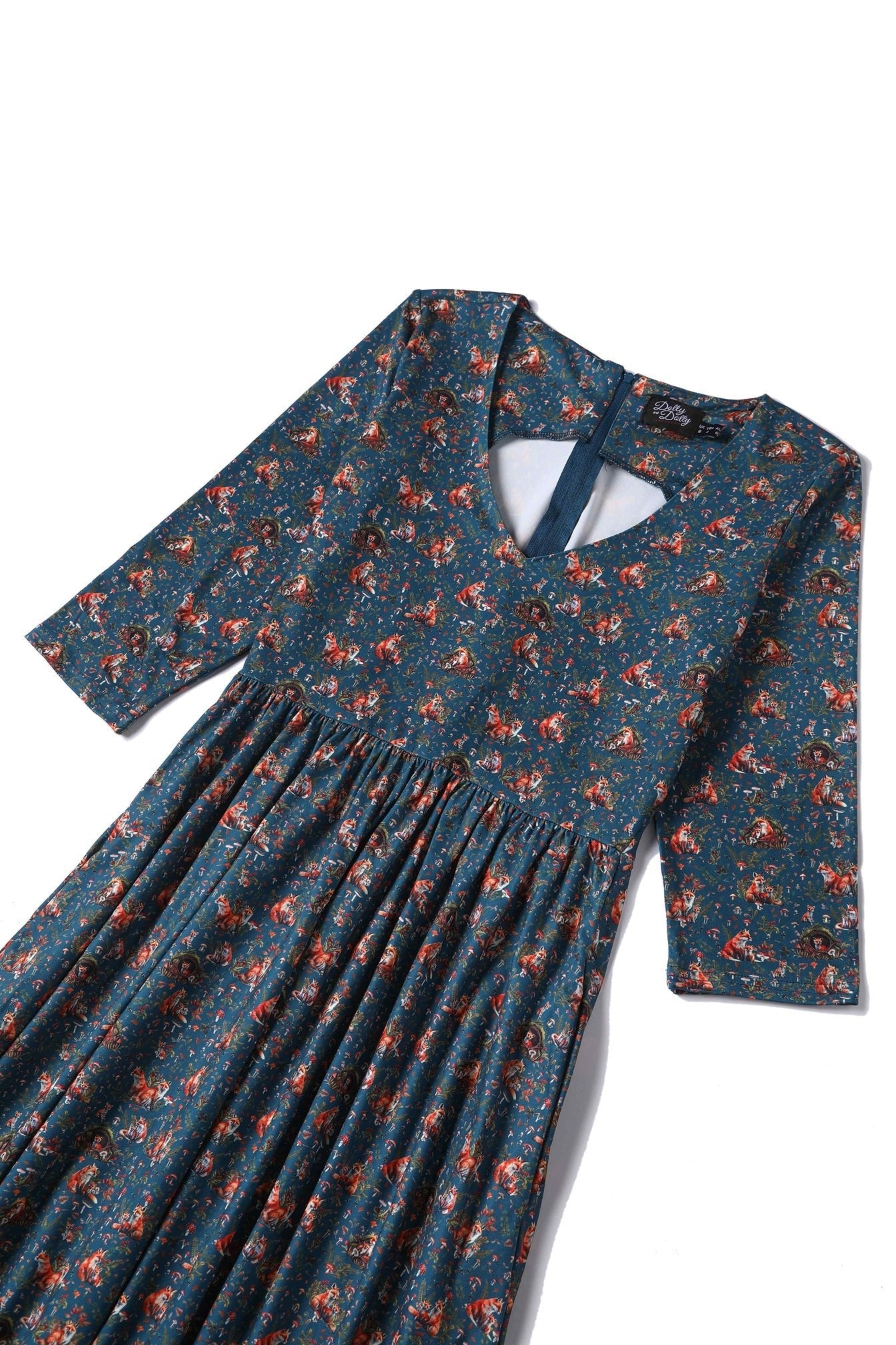 Billie Fox Den Print Dress