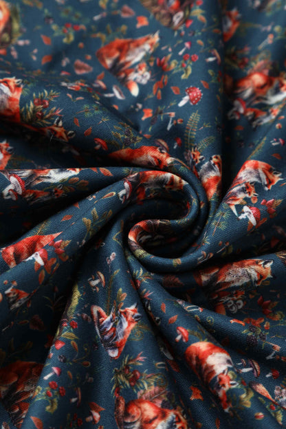 Billie Fox Den Print Dress