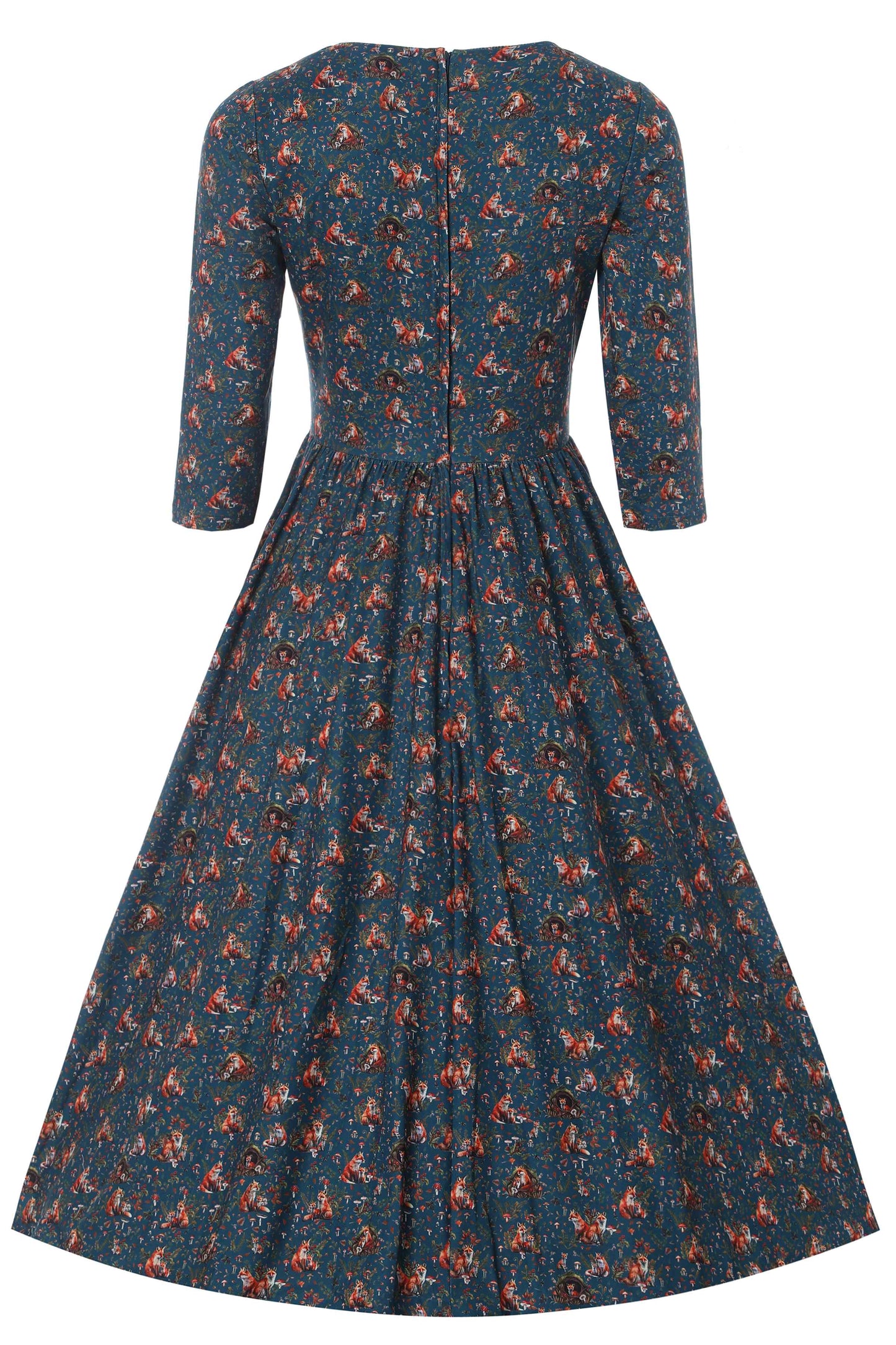 Billie Fox Den Print Dress