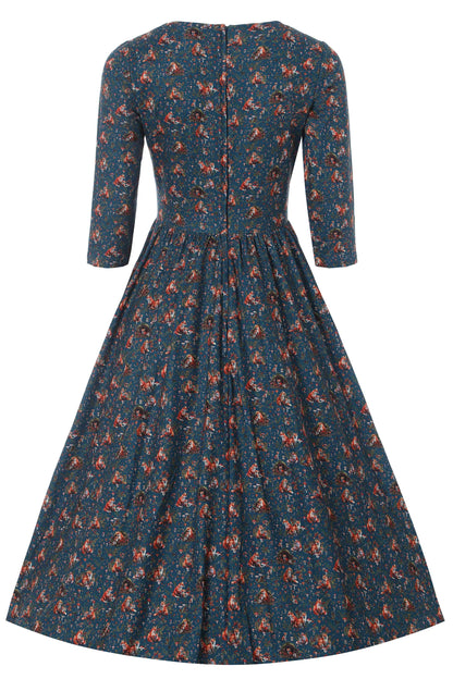 Billie Fox Den Print Dress