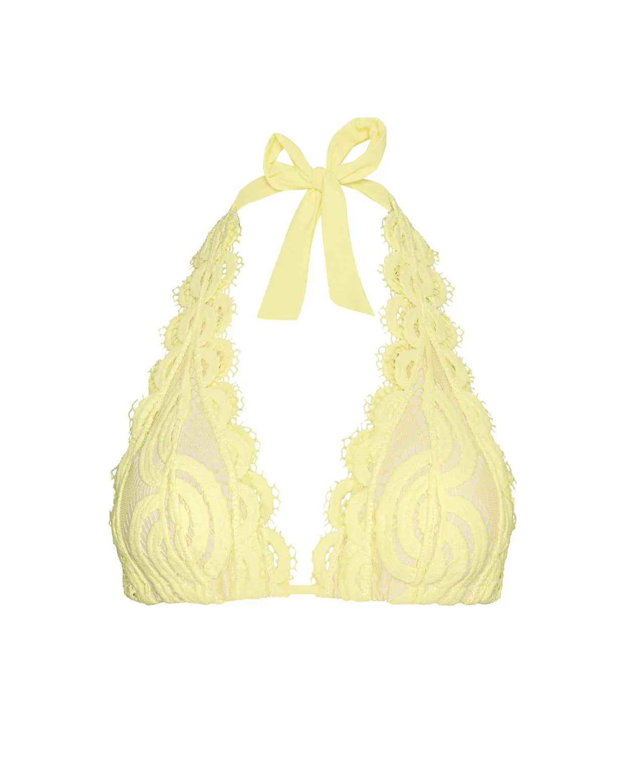 PQ Swim Lace Halter Top