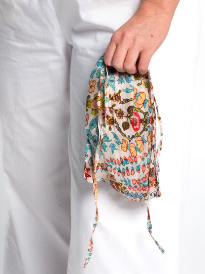 Chilli Top in Ecru Floral