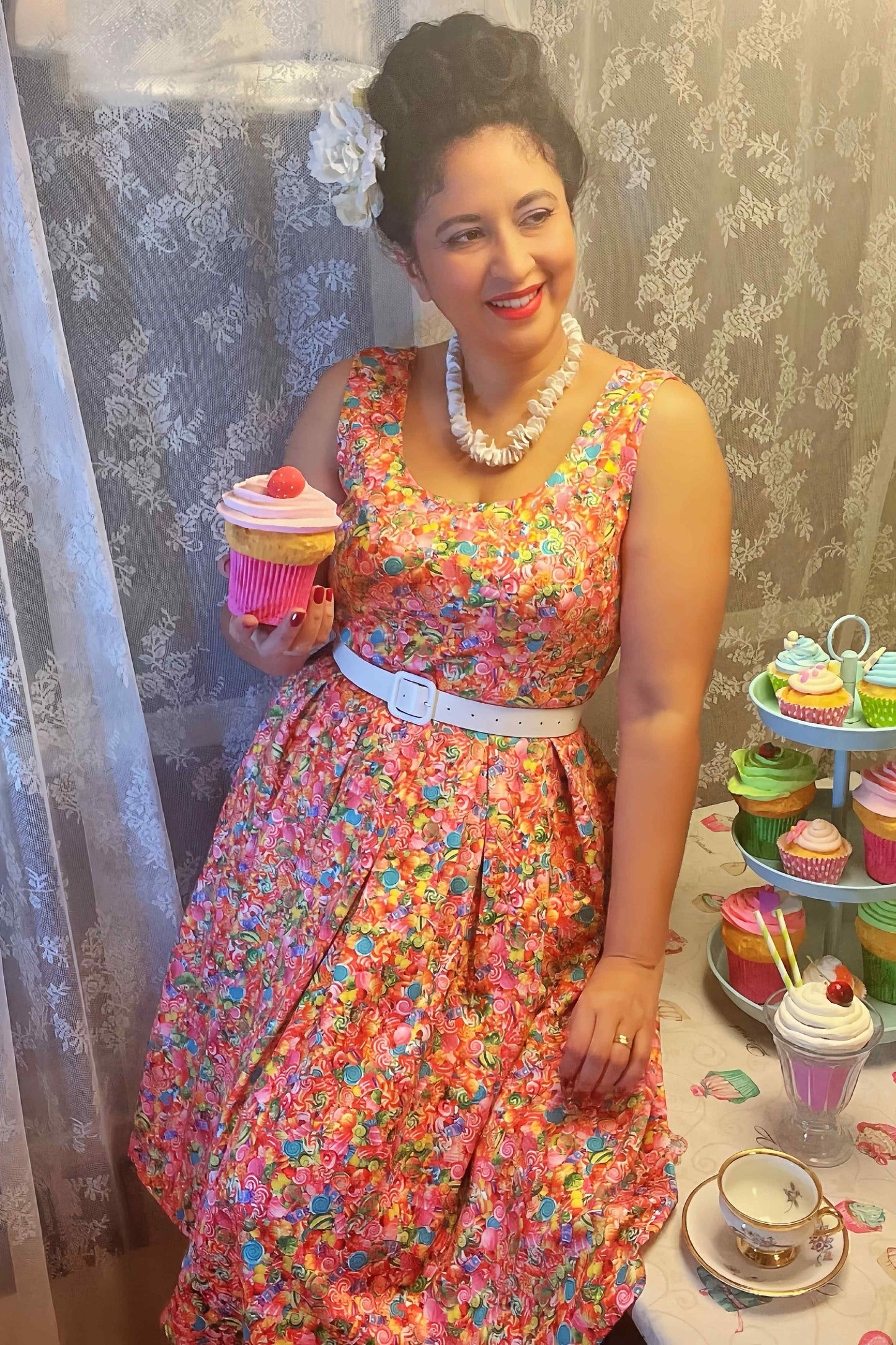 Amanda Candyland Swing Dress