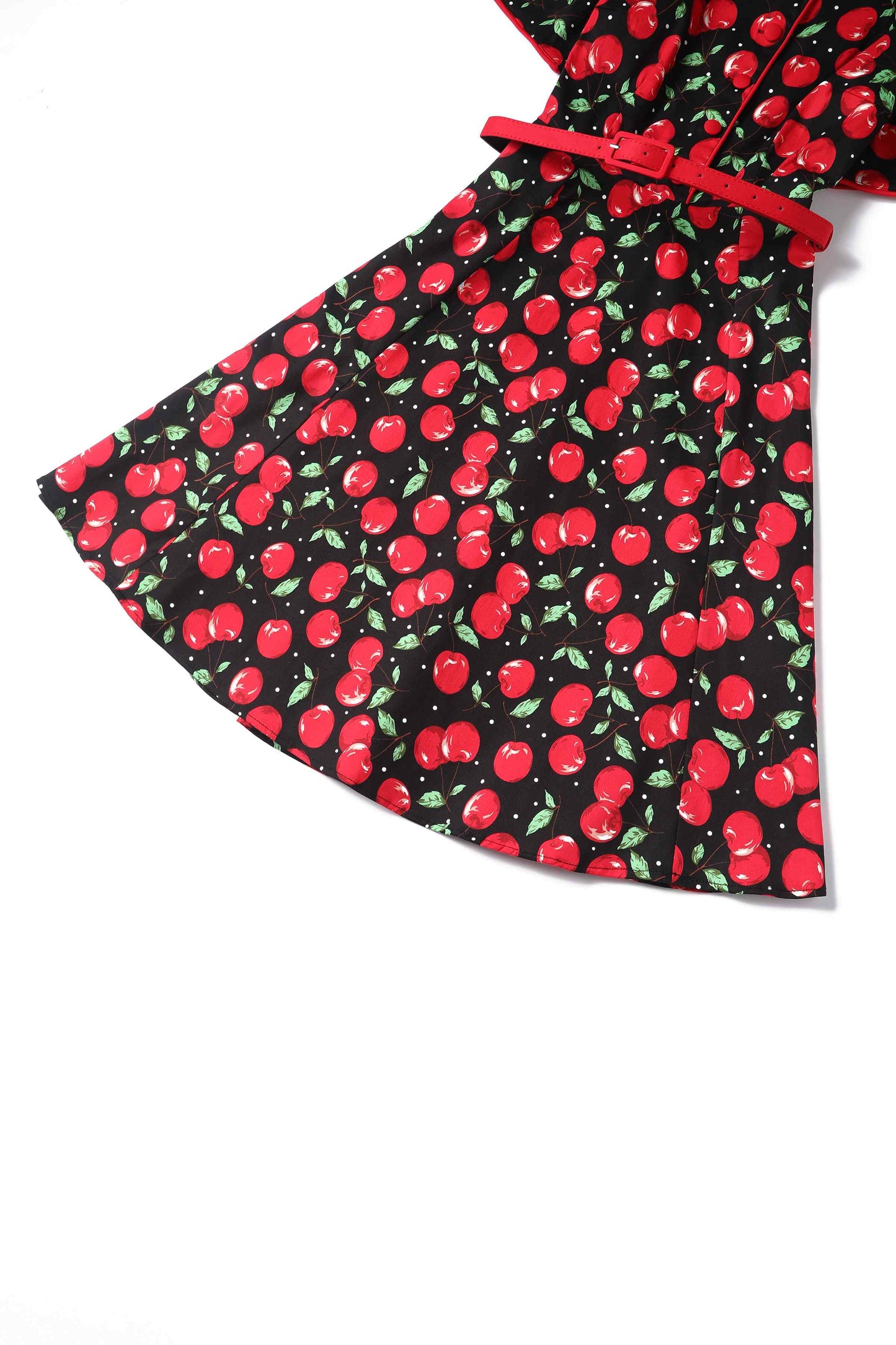 Penelope Cherry Shirt Dress