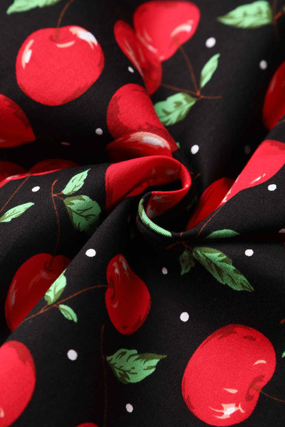 Penelope Cherry Shirt Dress