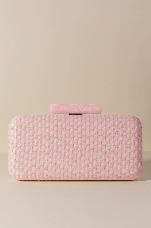 Clutch Baguette Jordan Rosa · Rivera ·