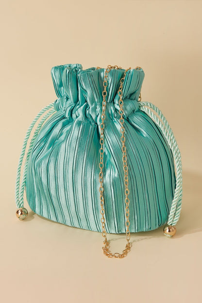 Clutch Bombonera Azul · Flora ·