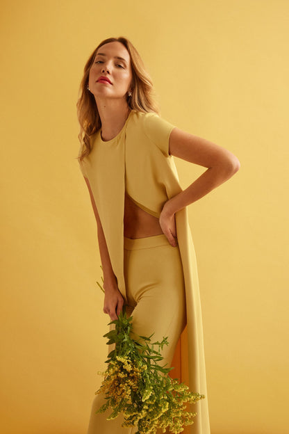 Conjunto Top Maca + Pantalon Lisa Lemon · Wisteria ·