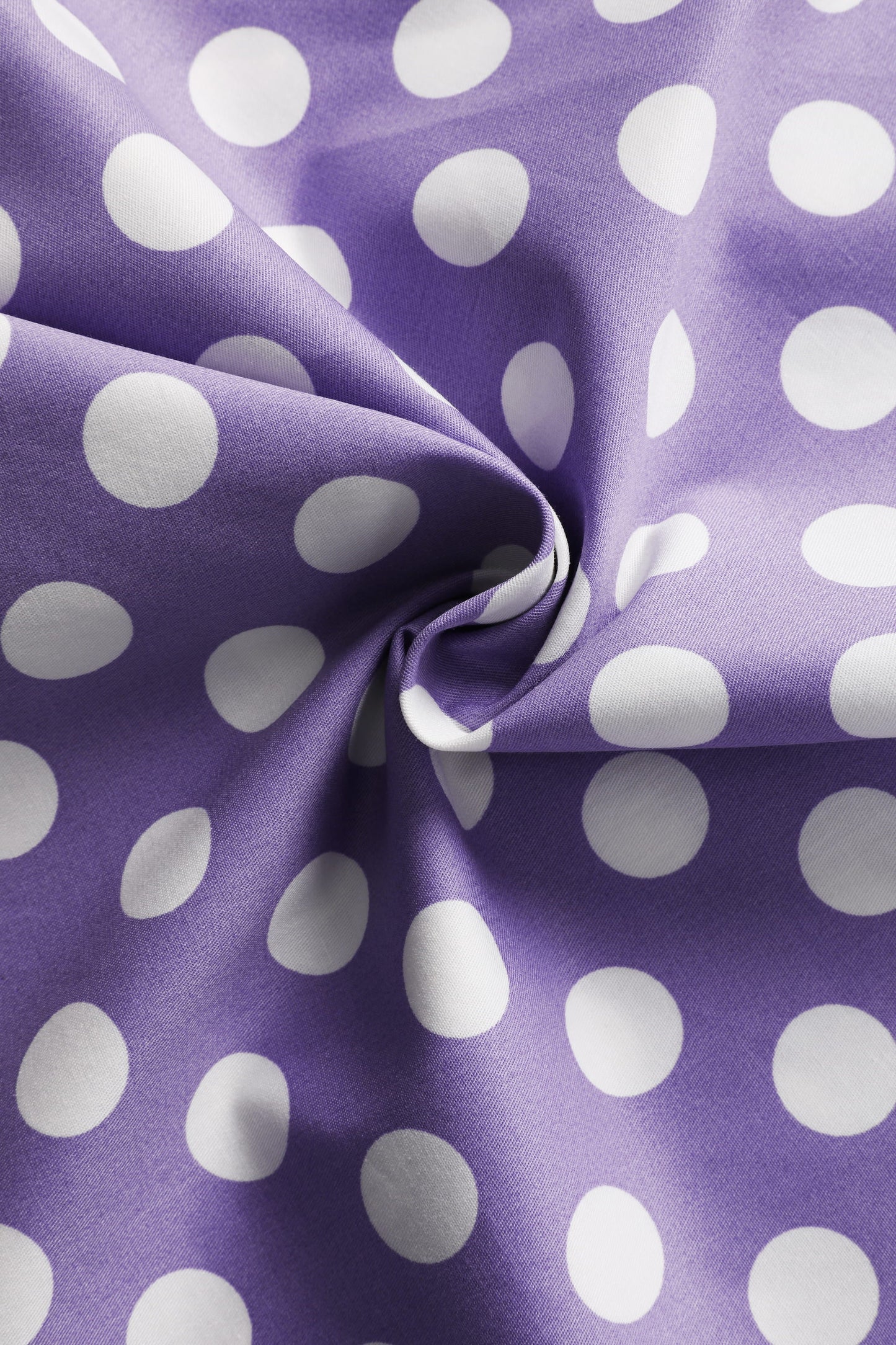 Maisie Lilac Polka Dot Full Circle Midi Skirt