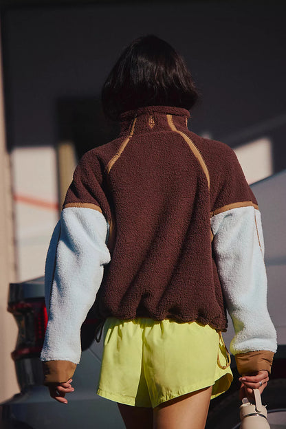 FP Movement Mountain High 1/2 Zip Colorblock