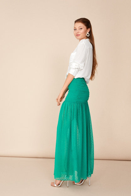 Falda Gina Verde · Rivera ·