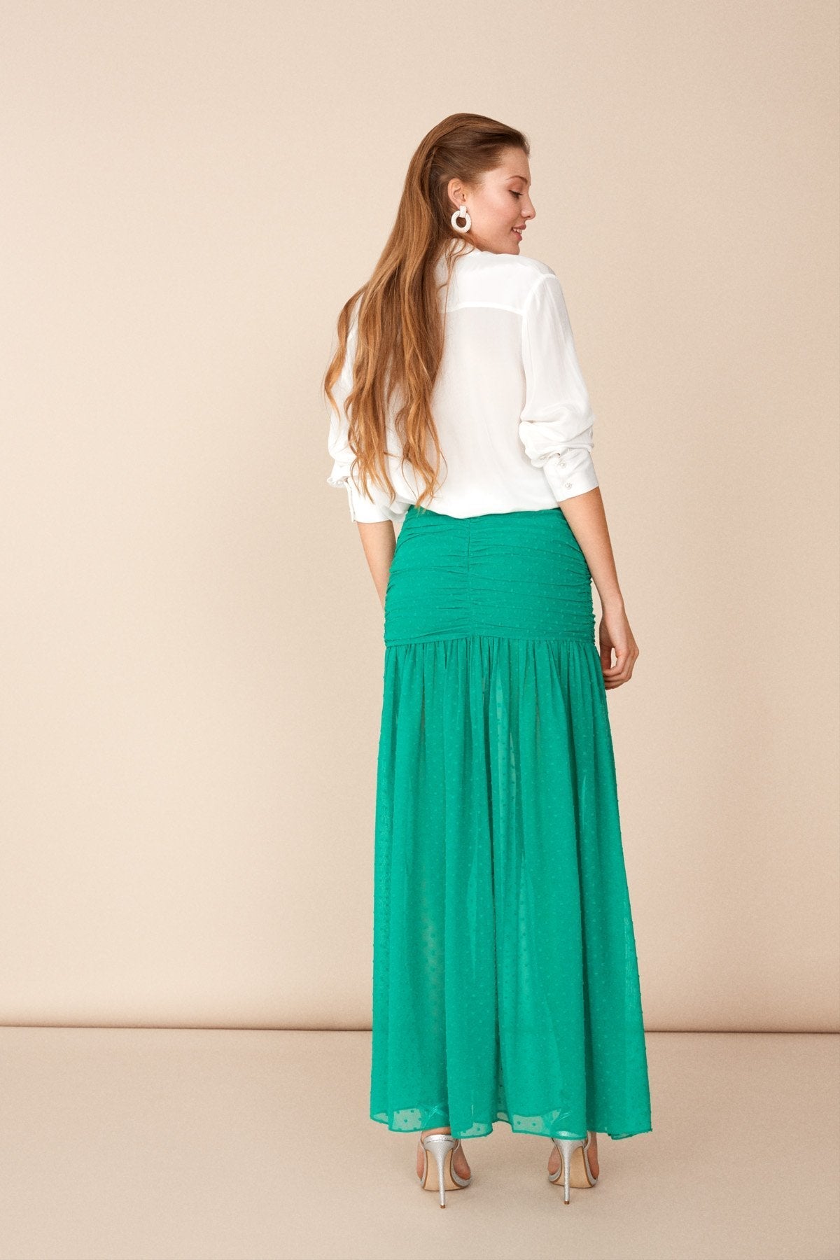 Falda Gina Verde · Rivera ·
