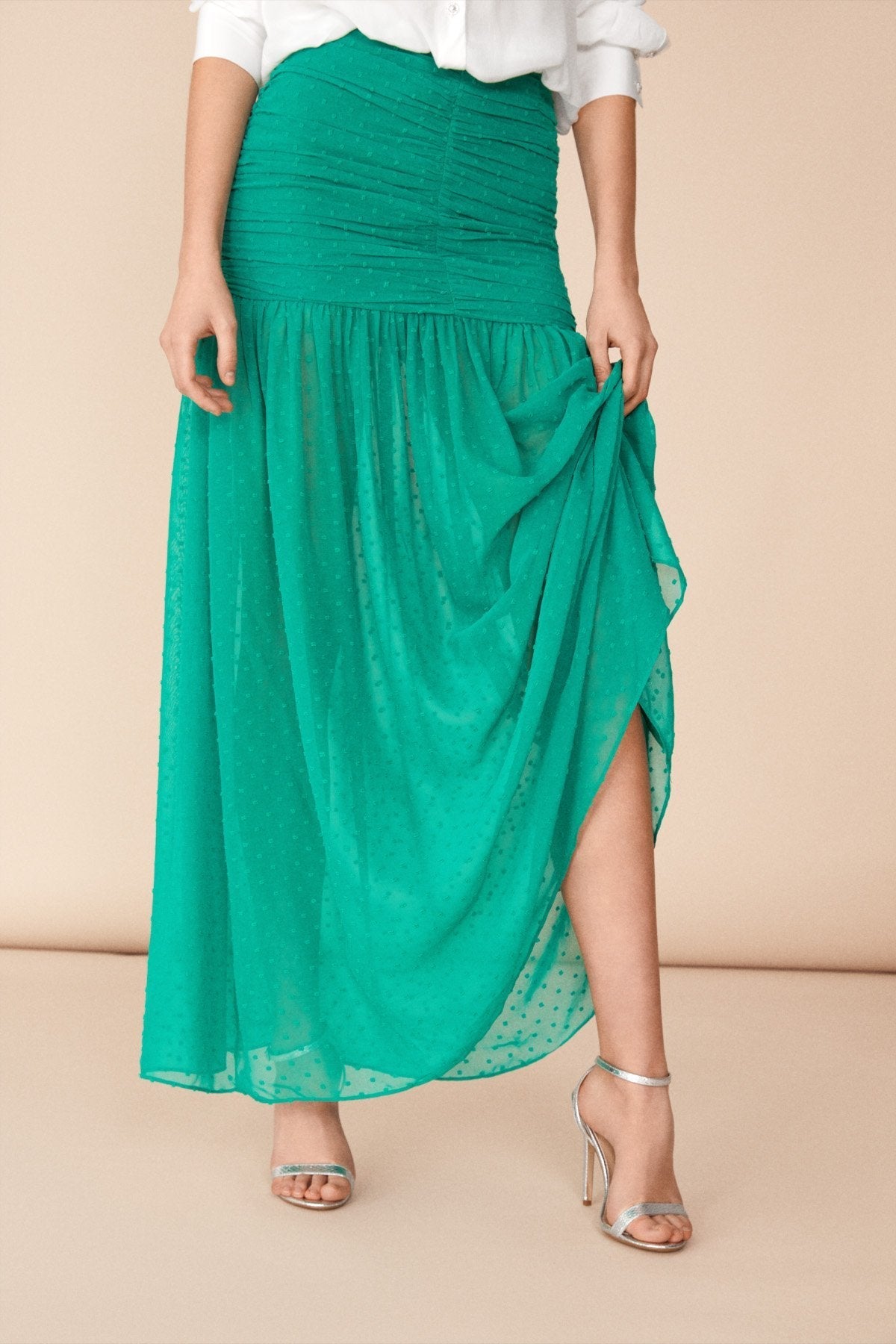 Falda Gina Verde · Rivera ·