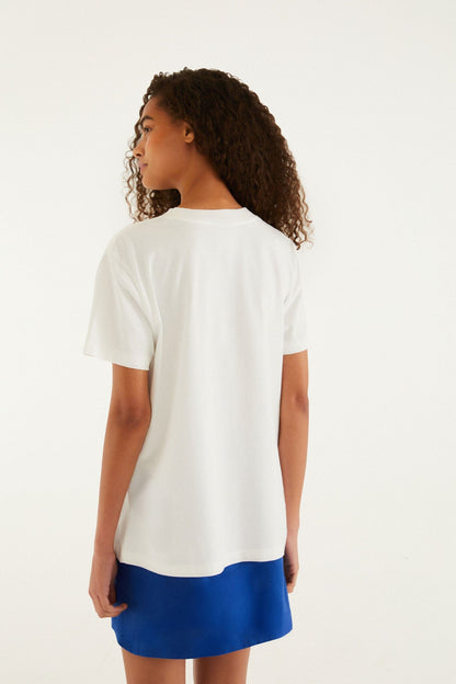 White Farm Rio Starfish Cut-Out  T-Shirt