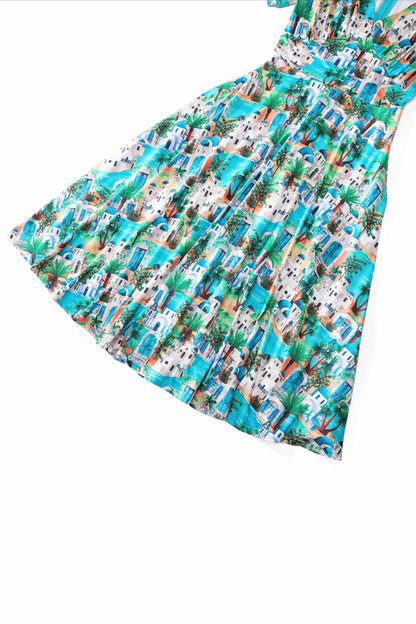 Julia Blue Santorini Midi Dress