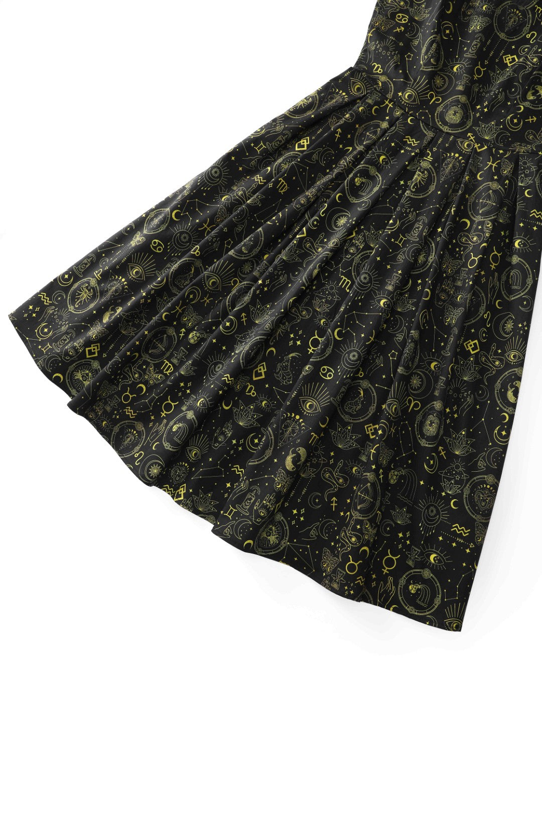 Amanda Gold Horoscope Swing Dress In Black
