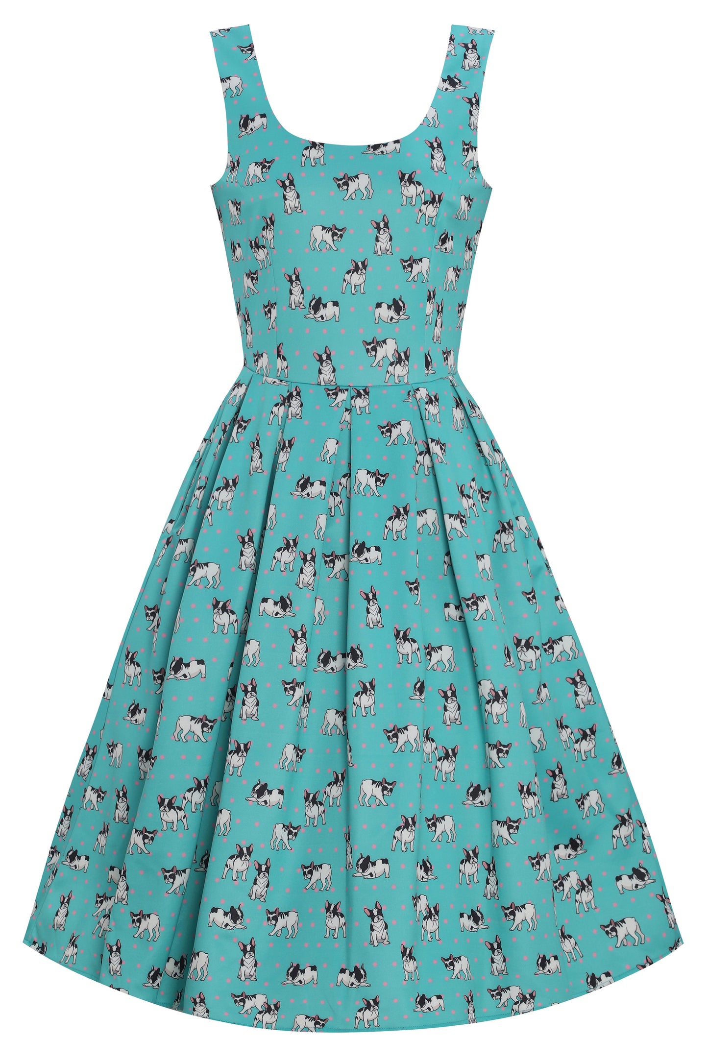 Amanda Green Frenchies Swing Dress