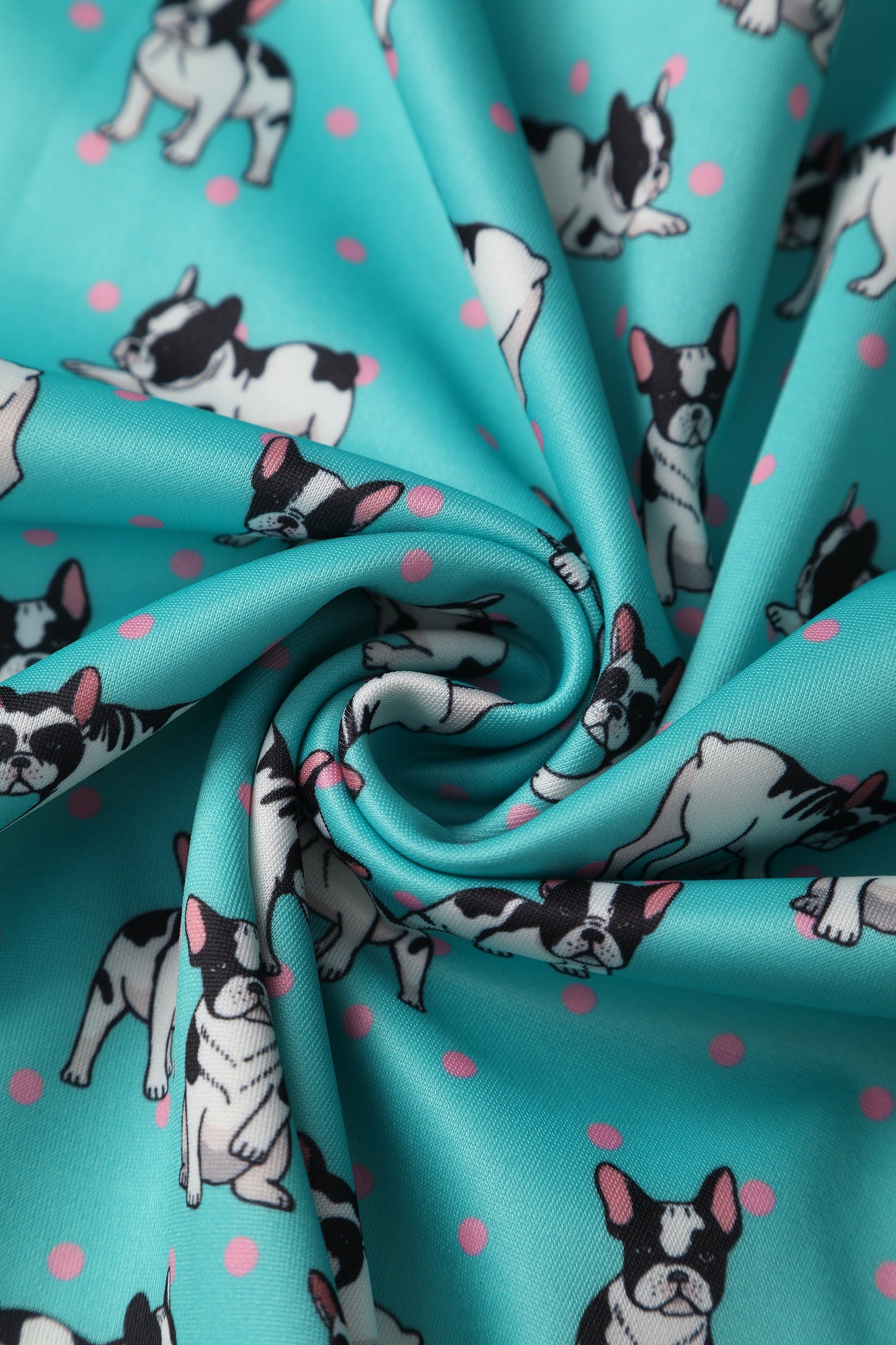 Amanda Green Frenchies Swing Dress