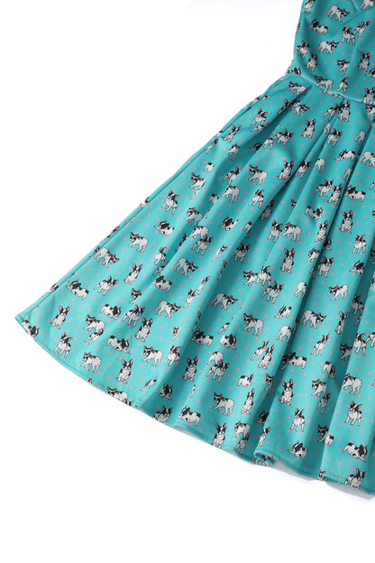 Amanda Green Frenchies Swing Dress