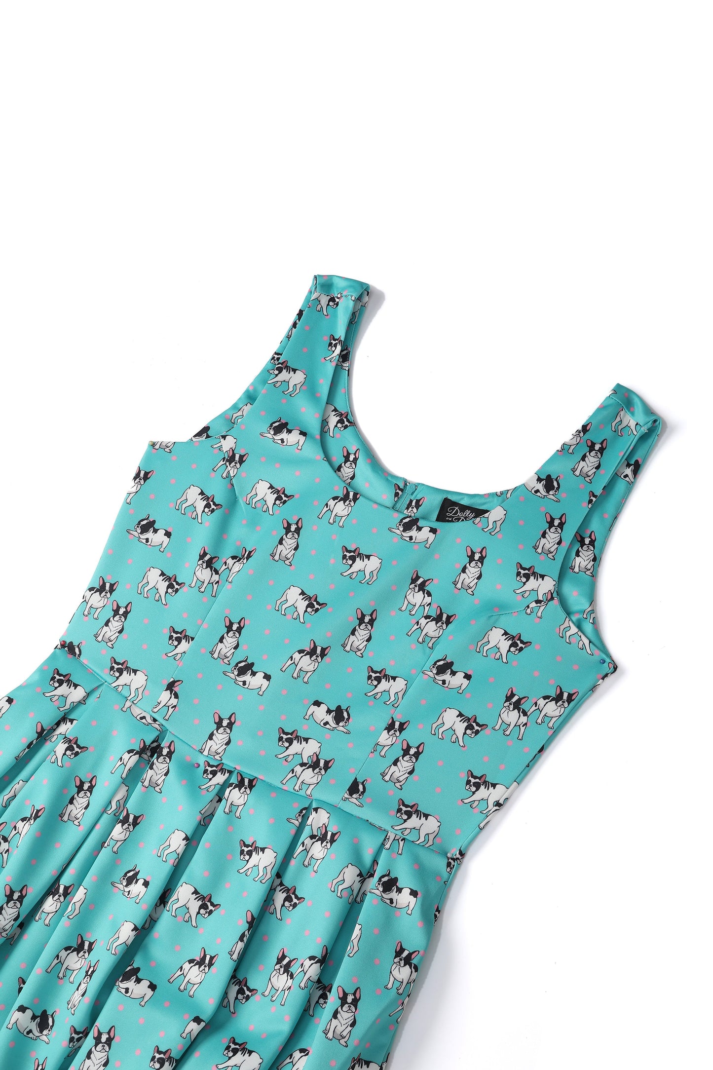 Amanda Green Frenchies Swing Dress