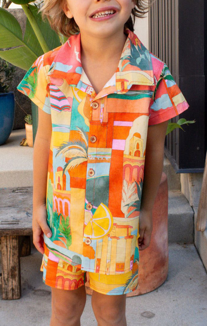 Lil Easy Shorts ~ Postcards From Italia