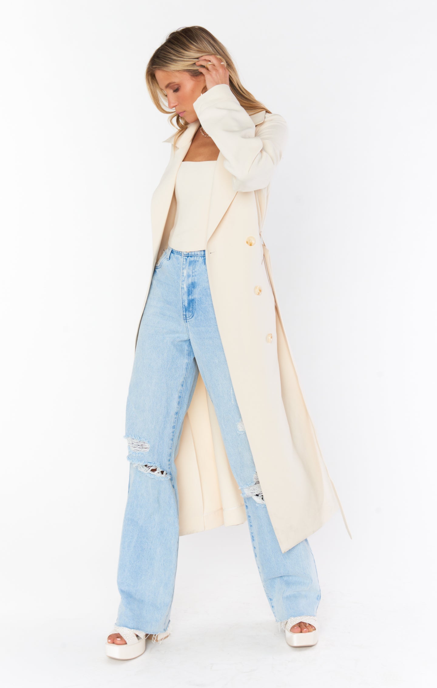 The Corset Top ~ Off White