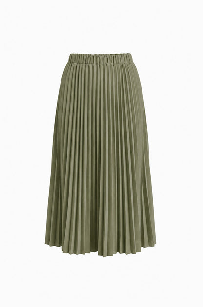 Kara Pleated Skirt Pistachio