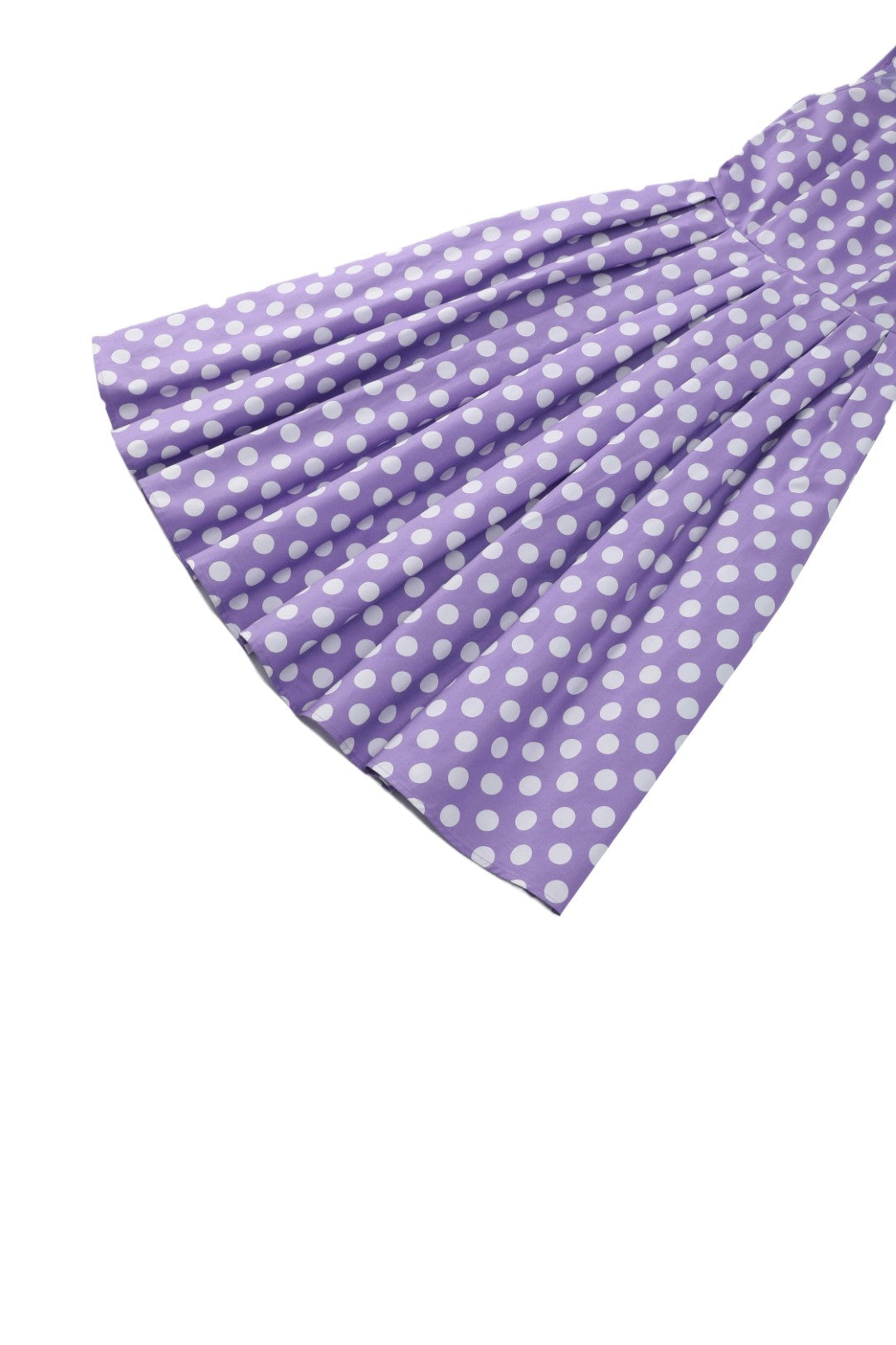Blair Lilac Polka Dot Mesh Dress