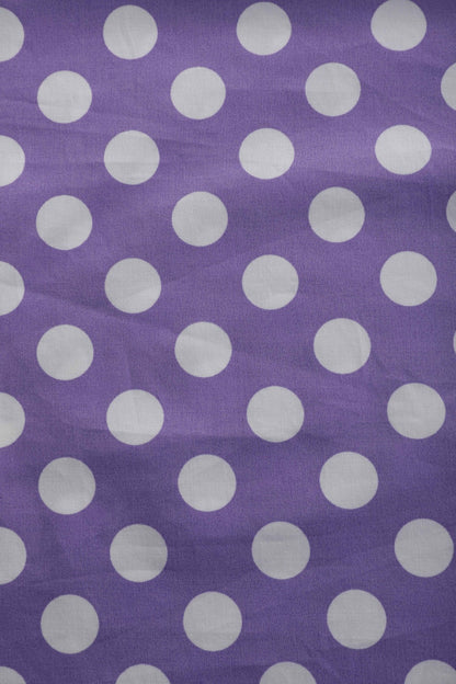 Blair Lilac Polka Dot Mesh Dress