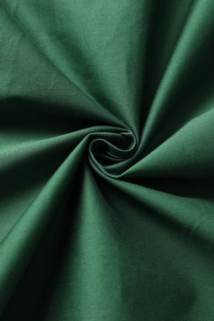 Lily Dark Green Off Shoulder Dress