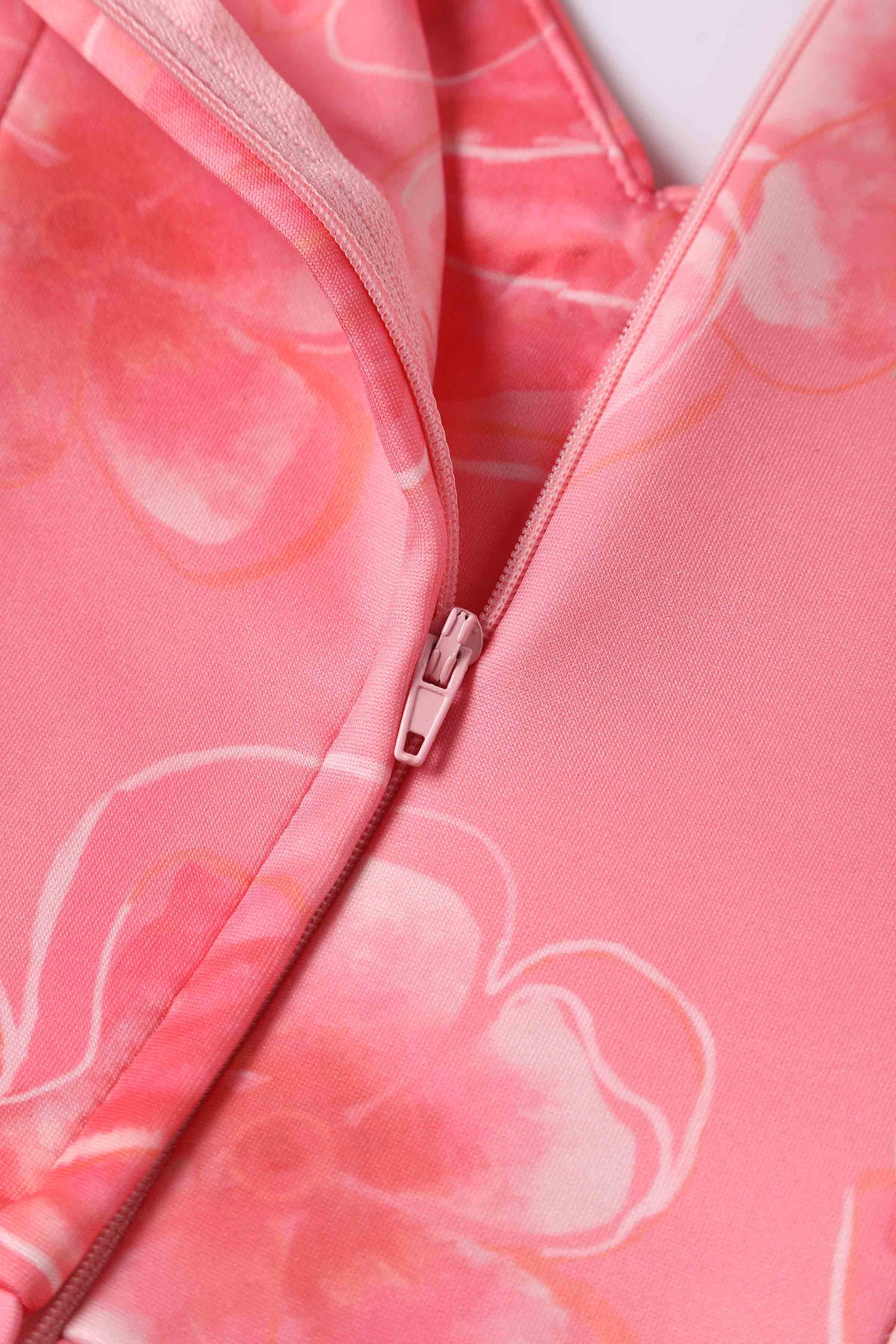 Lily Pink Floral Off Shoulder Circle Dress