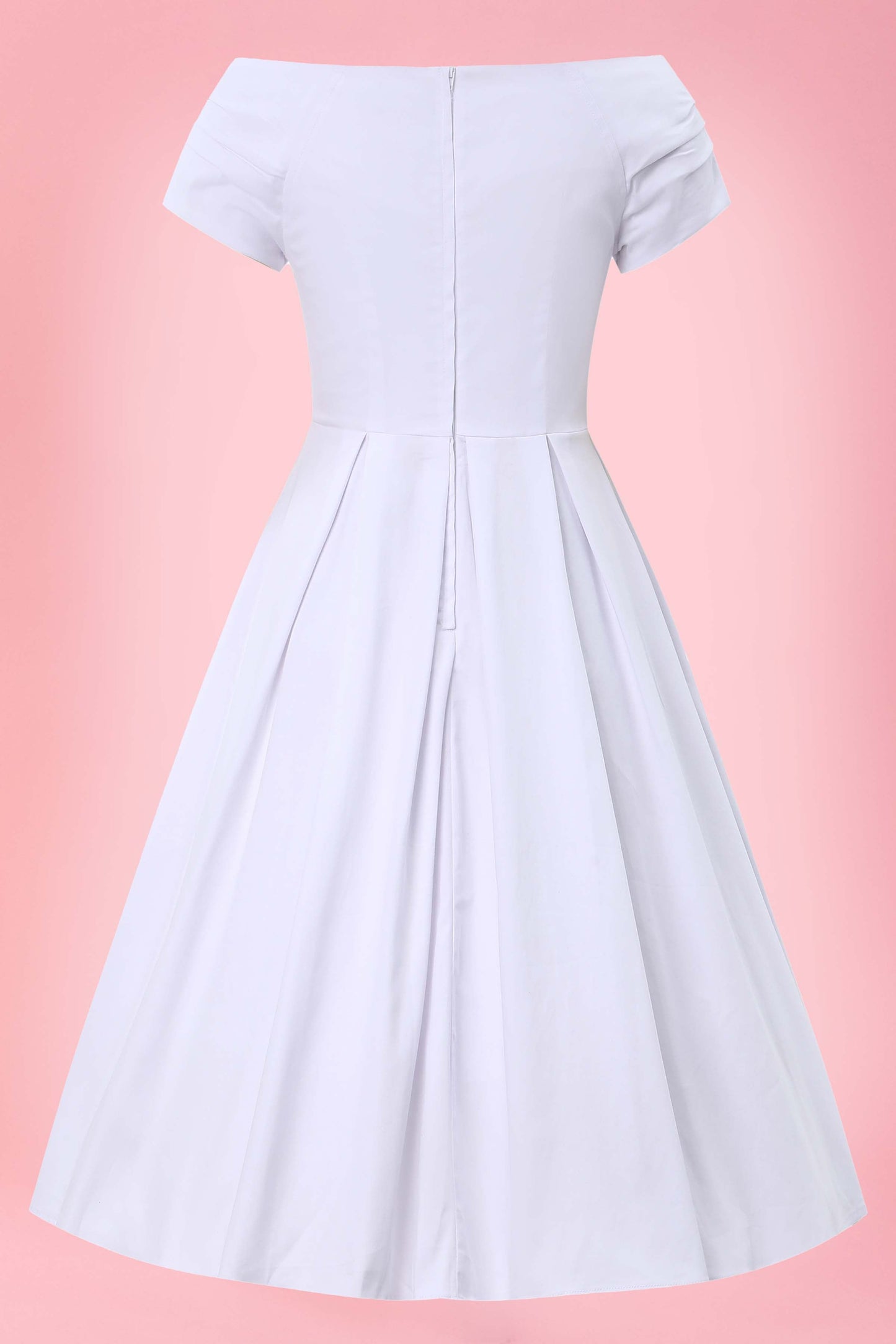 Lily White Off Shoulder Midi Dress