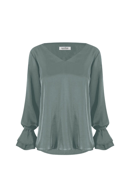 Lola Long Sleeve Top Pistachio