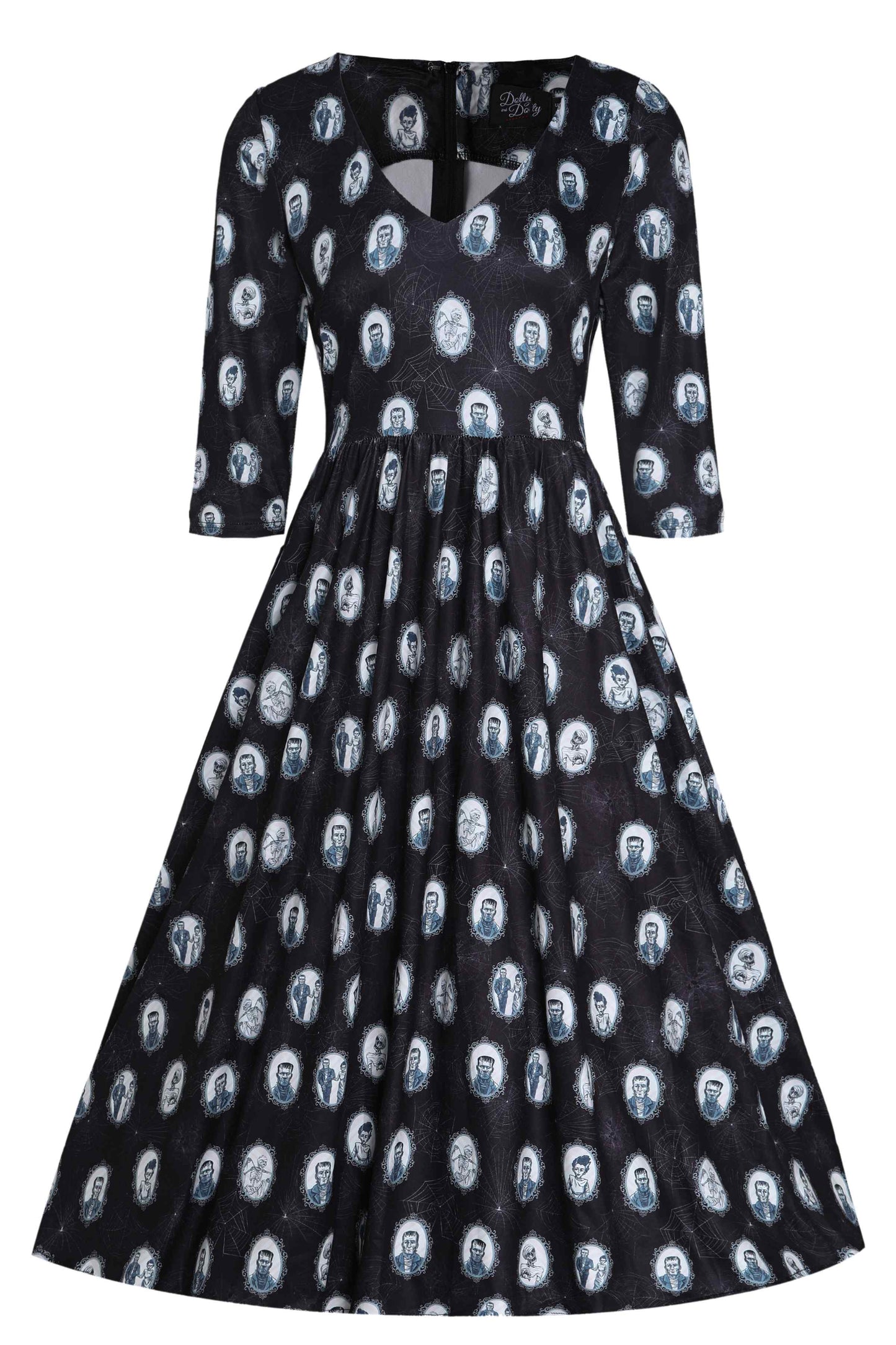 Billie Long Sleeved Frankenstein's Monster Dress