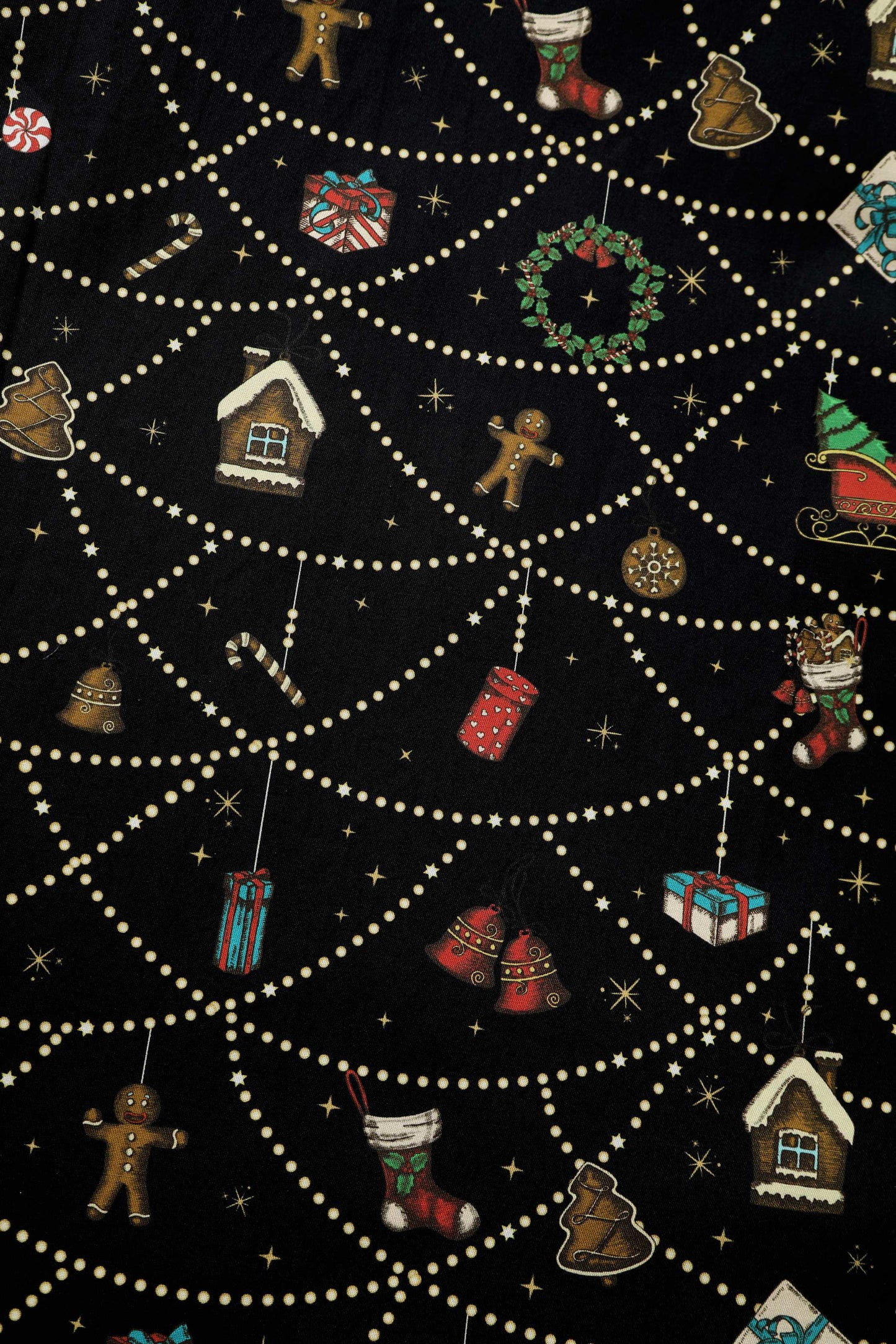 Mabel Christmas Ornament Shirt Dress
