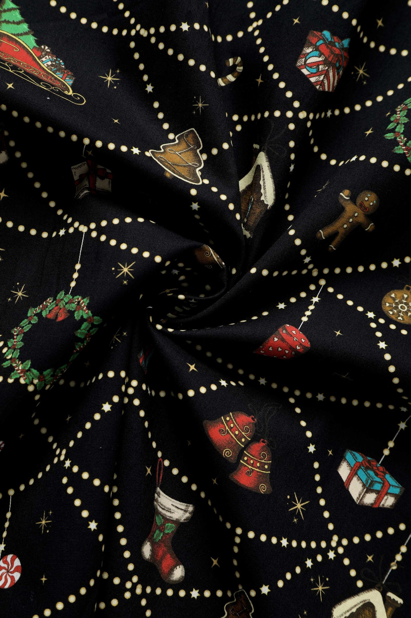 Mabel Christmas Ornament Shirt Dress