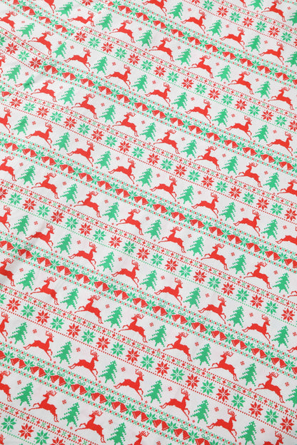 Mabel Christmas Reindeer Shirt Dress