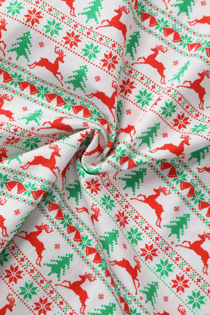 Mabel Christmas Reindeer Shirt Dress
